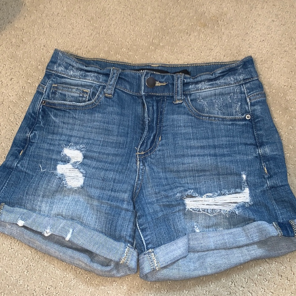 Harper Distressed Jean Shorts